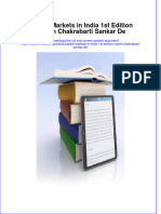 Dơnload Capital Markets in India 1st Edition Rajesh Chakrabarti Sankar de Full Chapter