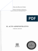 El Acto Administrativo Riascos