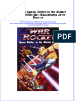 Dơnload War Rocket Space Battles in The Atomic Age 1st Edition Matt Beauchamp John Douma Full Chapter