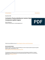 Combustion Phasing Modeling For Control of Spark-Assisted Compres