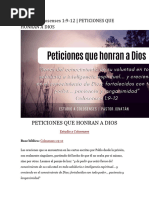 09.estudio Colosenses 1 9-12 Peticiones Que Honran A Dios