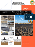 Applications of Using Geosynthetics in Different Civil Engineering Fields.