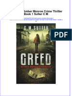 Dơnload Greed An Amber Monroe Crime Thriller Book 1 Sutter C M Full Chapter