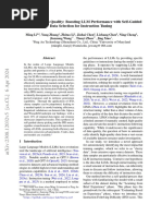 From Quantity To Quality - Boosting LLM Performance With Self-Guided Data Selection For Instruction Tuning