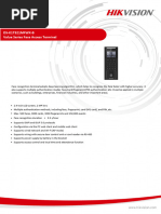 DS K1T321MFWX B Value Series Face Access Terminal Datasheet 20240319