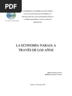 La Economia Naranja Diseño y Evaluación de Proyectos Actividad 1 Marianny Fuentes