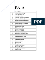 Name Siswa Kelas 1 Baru