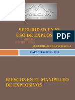 Seguridad Con Explosivos