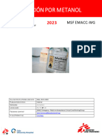 MSF International Methanol-Poisoning Protocol v2 20230110 ES