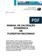 Manual de Valoracao Das Florestas Nacionais