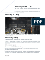 Unity User Manual