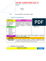 SESION Usamos Los Cuantificadores Todos, Algunos o Ninguno