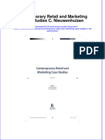 PDF Contemporary Retail and Marketing Case Studies C. Nieuwenhuizen All Chapter