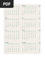 2021 Calendar