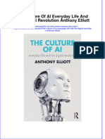 The Culture of AI Everyday Life and The Digital Revolution Anthony Elliott PDF Full Chapter