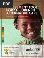 Assessment Tool For Children in Alternative Care - Assessment and Training Guide