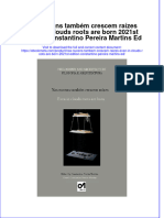 Dơnload Nas Nuvens Também Crescem Raízes Even in Clouds Roots Are Born 2021st Edition Constantino Pereira Martins Ed Full Chapter