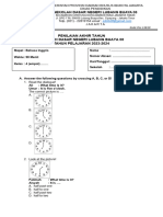 Soal PSAT Bahasa Inggris Kelas 4 2023-2024