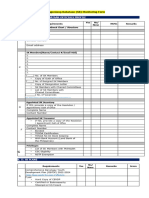 Checklist SK Barangay Level