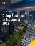 An Introduction To Doing Business in Indonesia 2022