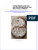 Dơnload Open Crumb Mastery For The Intermediate Sourdough Baker 2nd Edition Trevor J Wilson Full Chapter