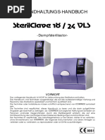 Cominox Service Manual Sterilclave 18VLS Deutsch