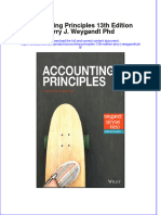 Accounting Principles 13th Edition Jerry J. Weygandt PHD PDF Full Chapter