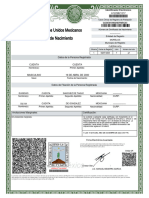 Acta de Nacimiento
