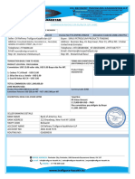 Trafigura Kazakhstan Spot Trail Invoice For En590 To Sirus Petroleum Products Trading LLC