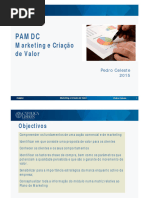 PAMDC - Marketing e Criação de Valor