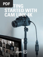 Getting Started Guide Cam Link 4K