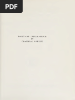 Chester G. Starr - Political Intelligence in Classical Greeks-Brill (1974)