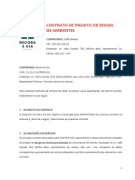 Modelo de Contrato-Curso Tecnico em Design de Interiores