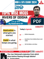 Topic Wise MCQS Rivers of Odisha