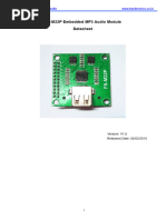 FN-M22P Embedded MP3 Audio Module Datasheet 