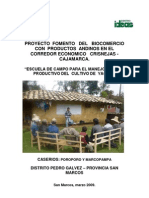 Informe Escuelas de Campo - Yacón