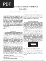 Trace Impedance in Switch-Mode Power Converters