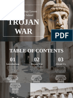 Greek Mythology Lesson For Middle School Trojan War