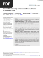 2024 - RL - Ghislanzoni - How Well Does Invisalign ClinCheck Predict Actual Results A Prospective