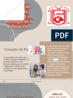 Que Es Educación, Psicología y Psicología de La Educación