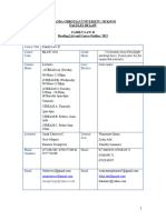 Family Law 11 Course Outline