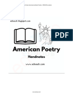 American Poetry Broad Handnotes