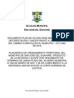 Anexo 10. Plan de Acción Sentencia 4360 de 2018. Deforestación SJG