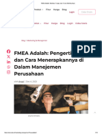 FMEA Adalah - Manfaat, Fungsi, Dan 5 Cara Membuatnya