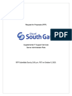 South Gate Supplemental It Support Svcs RFP 2023 08 30 Aa