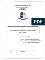 GR N°7 TP 2 Gestion Des Epi Et Catastrophes