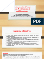 Pharma. Lec.3 Histamine and Antihistamines