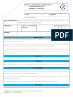 Instructivo de Cómo Elaborar Un Informe de Laboratorio