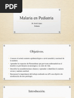 Malaria en Pediatria