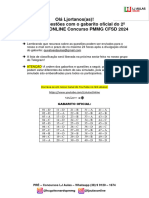 Simuladão Online 02 - Gabarito Oficial - PMMG CFSD 2024